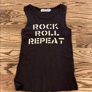 Rock Roll Repeat Muscle Tee